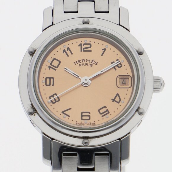 HERMES Watches CL4.210 Stainless Steel Quartz Warranty card - Picture 1 of 8